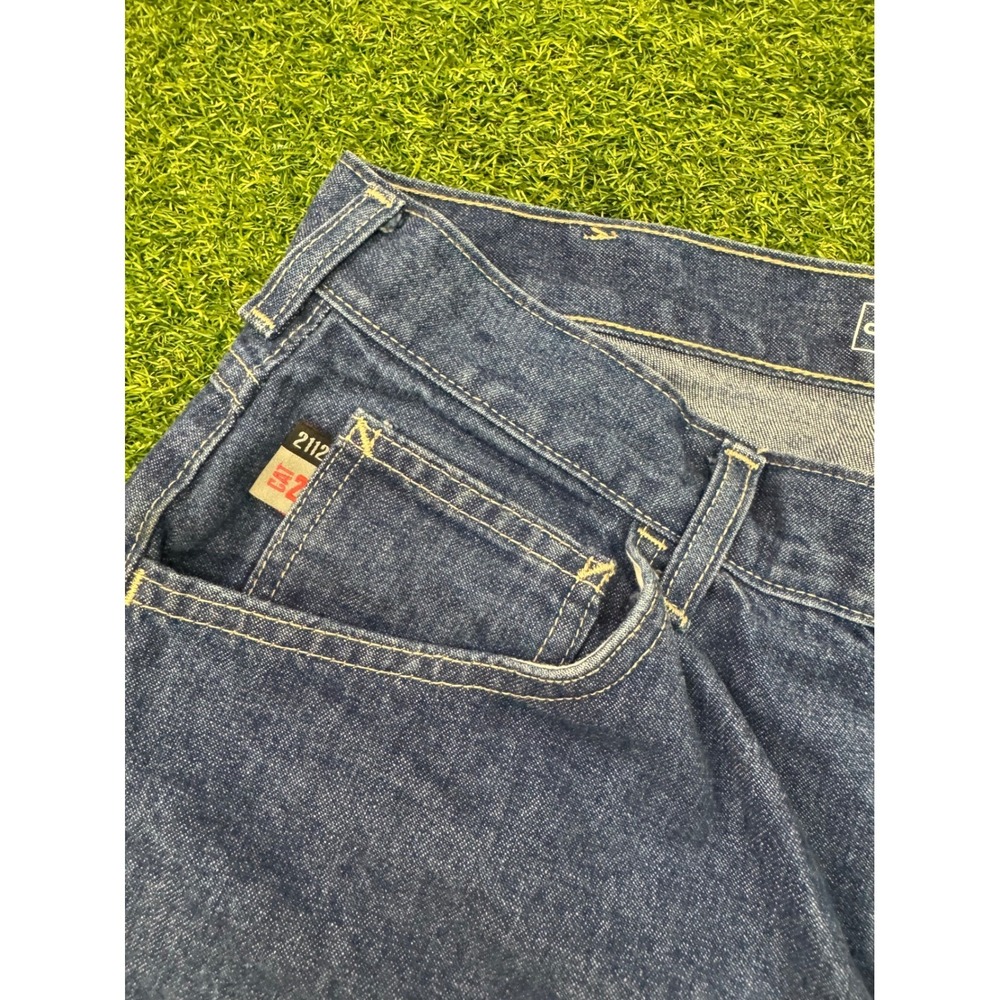 Carhartt FR Relaxed Fit Flame Resistant Work Jeans Dark Wash 34x30 BD0100-FRM - Picture 3 of 8